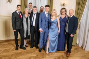 Maturaball BA Linz Auhof 2023 Foto der Studiofotografie